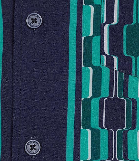 Murano Mod Stripe Short Sleeve Cabana Woven Shirt Product Image