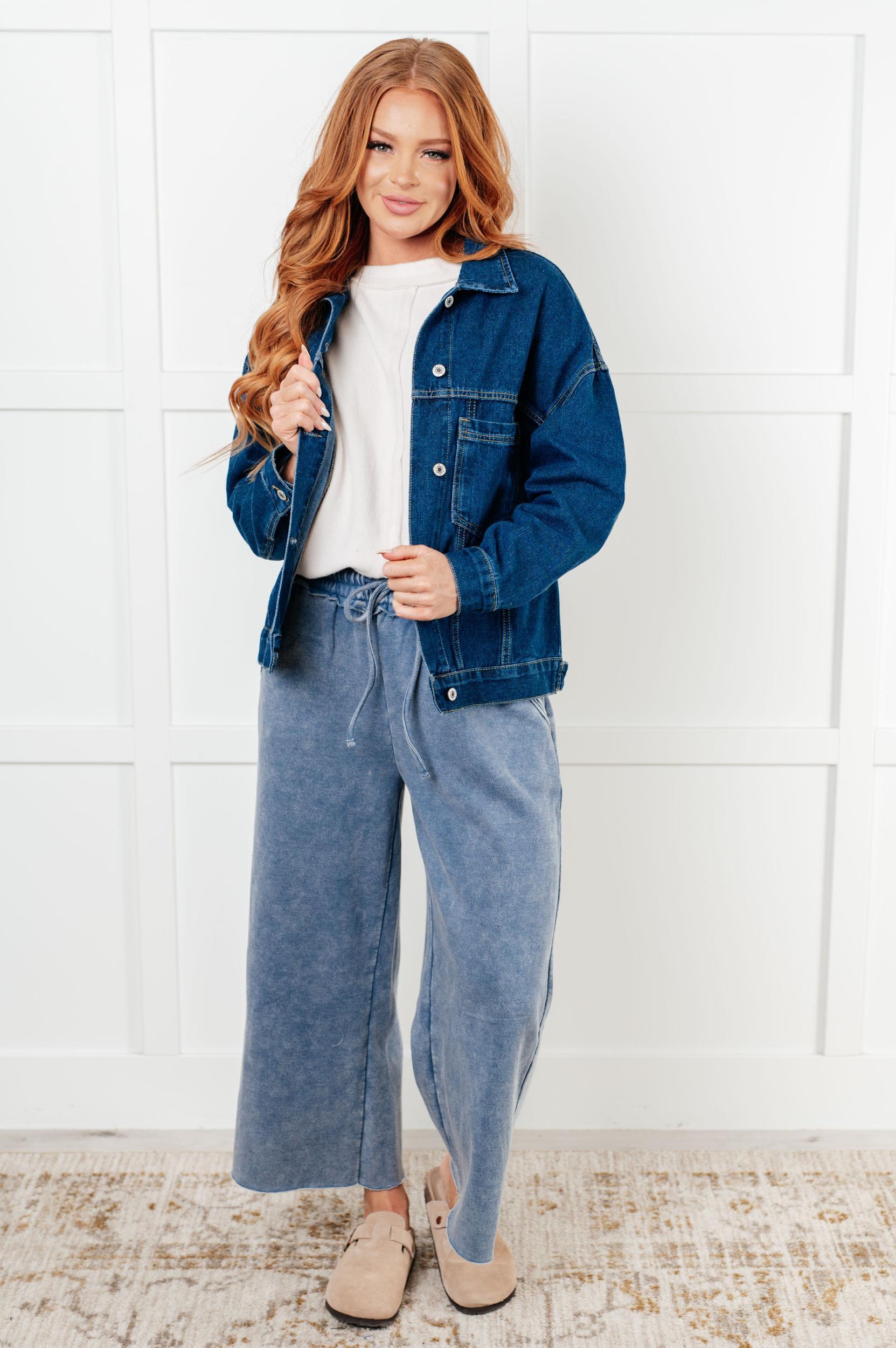 Have We Met Oversized Denim Jacket (Online Exclusive) Product Image