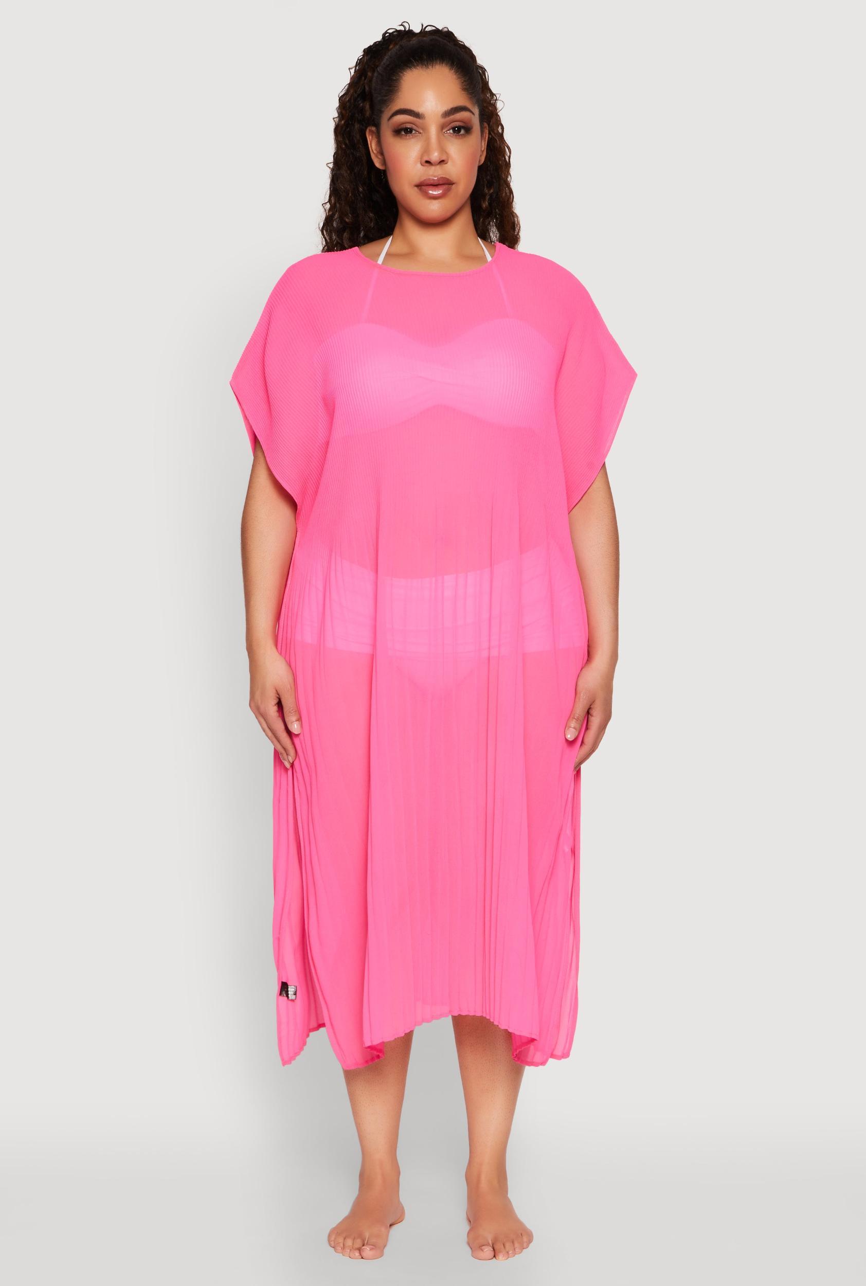 Plisse Swim Cover Up Female Product Image