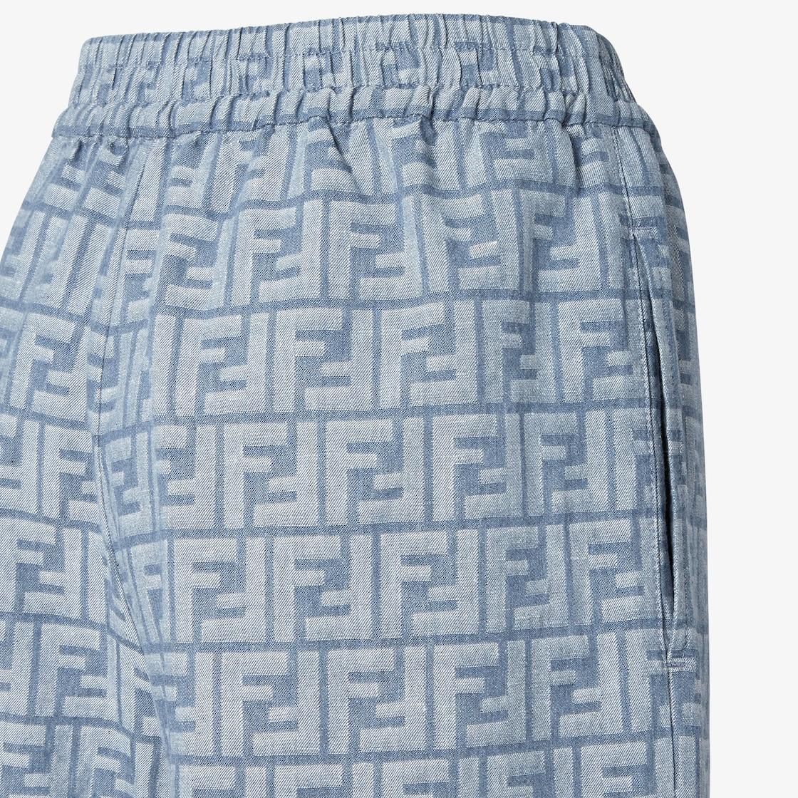PantsBlue FF Chambray pants Product Image
