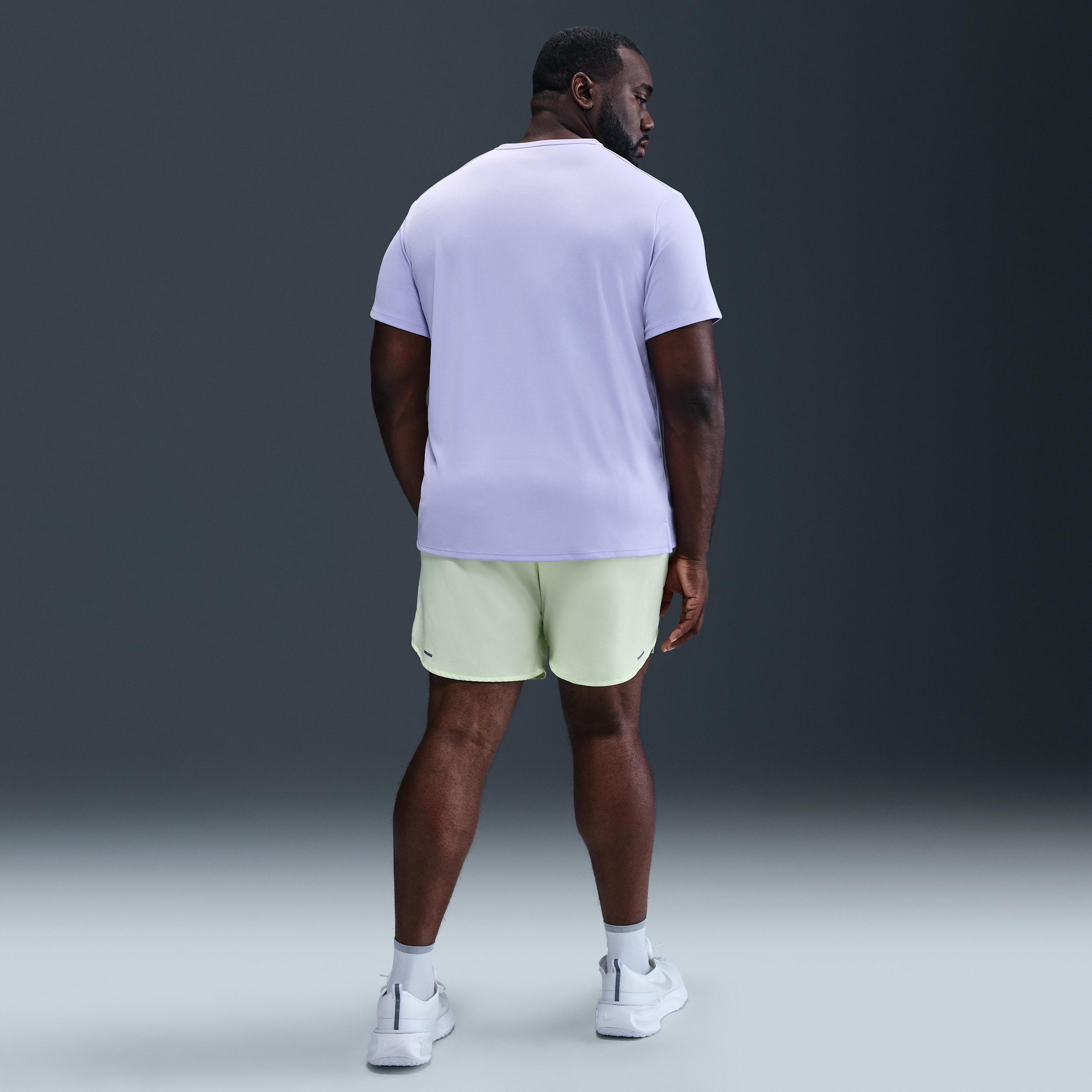 Nike Men's Miler Dri-FIT UV Short-Sleeve Running Top Product Image