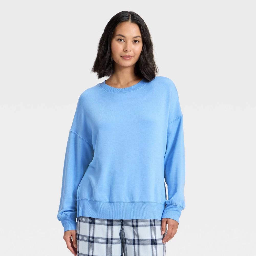 Women's French Terry Fleece Crewneck Sweatshirt - Wild Fable™ Product Image