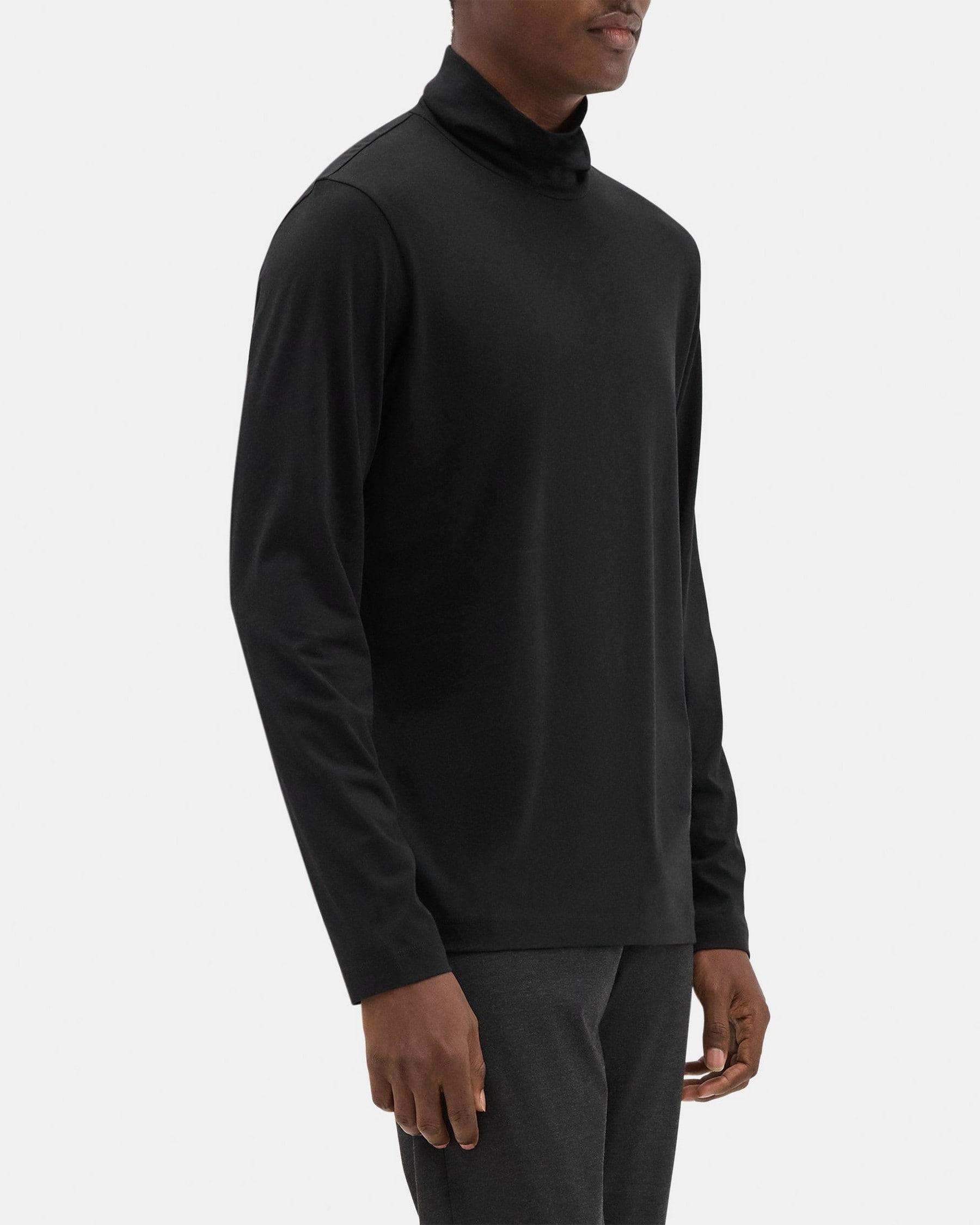 Turtleneck Tee in Organic Cotton Product Image