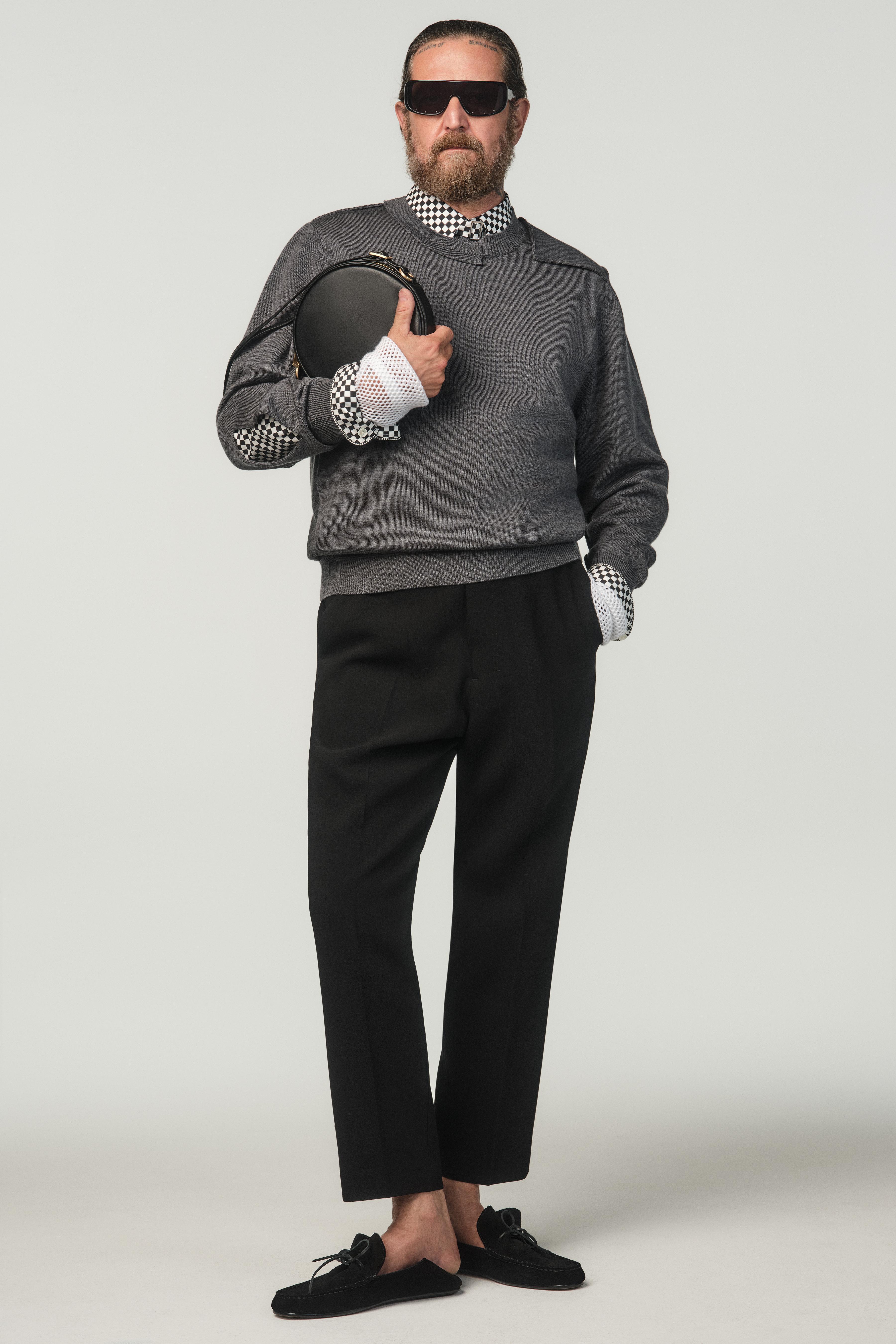 CUT OUT PATCHWORK SWEATER X STEFANO PILATI Product Image