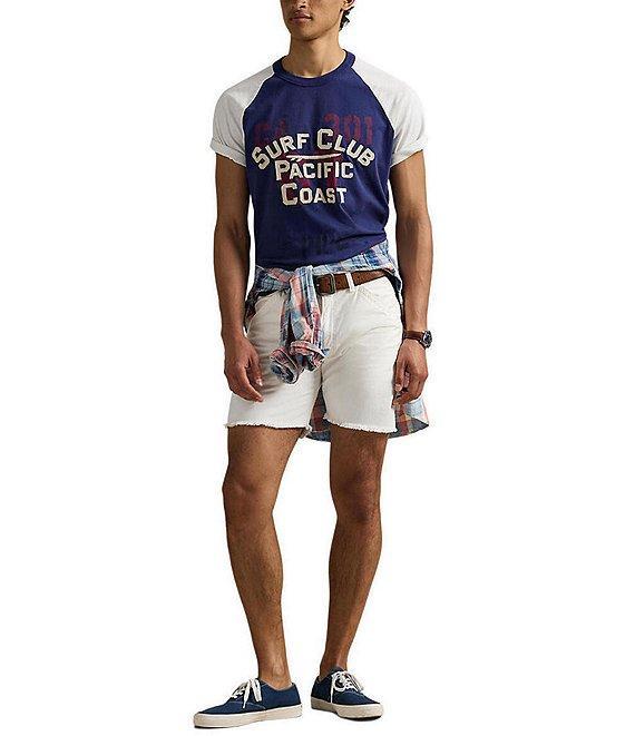 Polo Ralph Lauren Raglan Sleeve Classic Fit Graphic Jersey T-Shirt Product Image