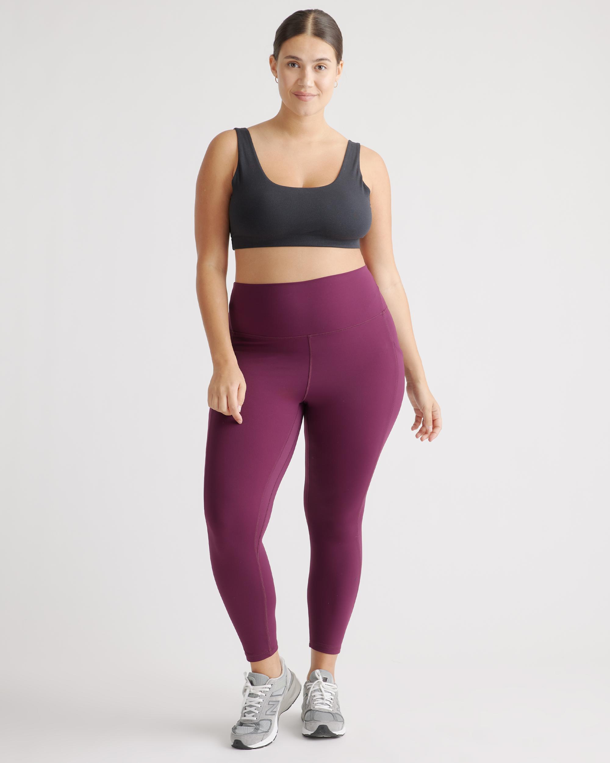 Quince | Women's Ultra-Form High-Rise Pocket Legging Nylon/Spandex Product Image