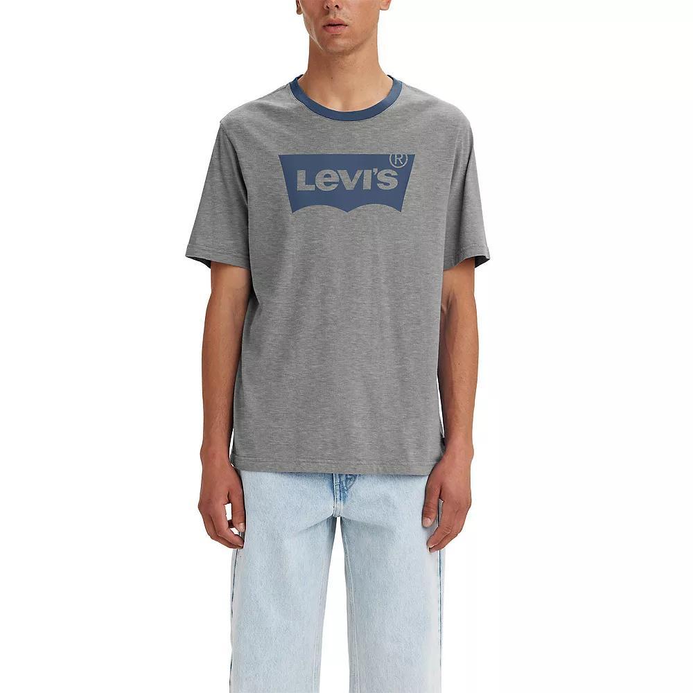 Men's Levi's® Relaxed-Fit Short-Sleeve Graphic Tee, Size: Large, Sugar Swizzle Product Image
