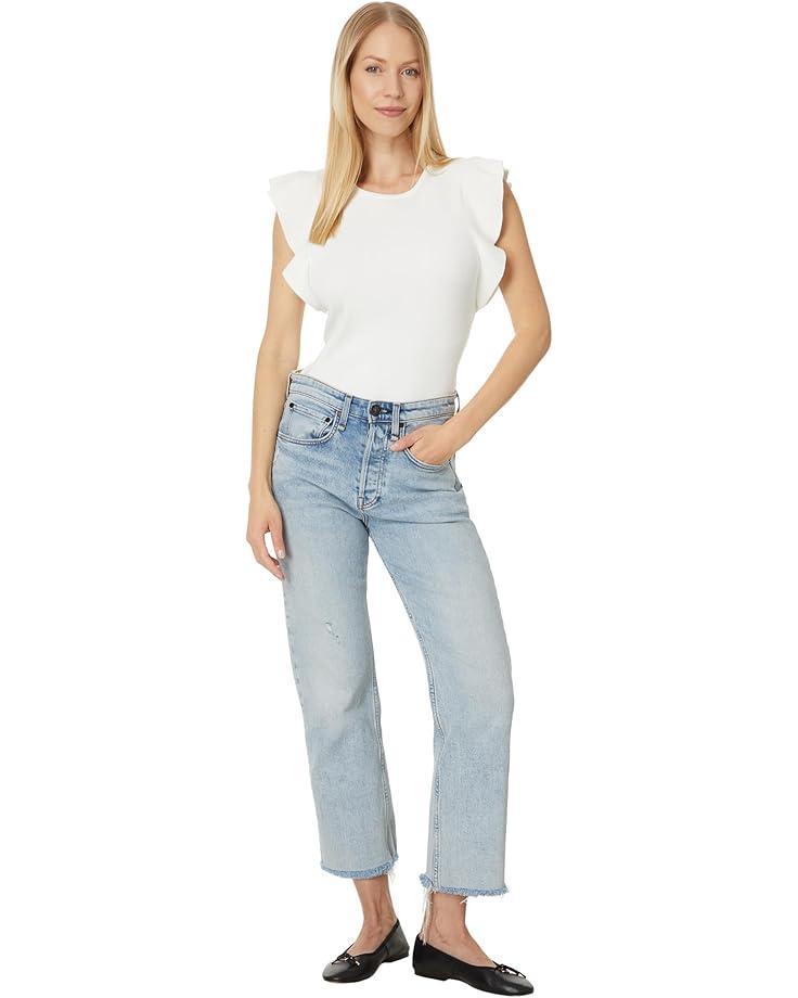 Flutter Sleeve Split Neck Product Image