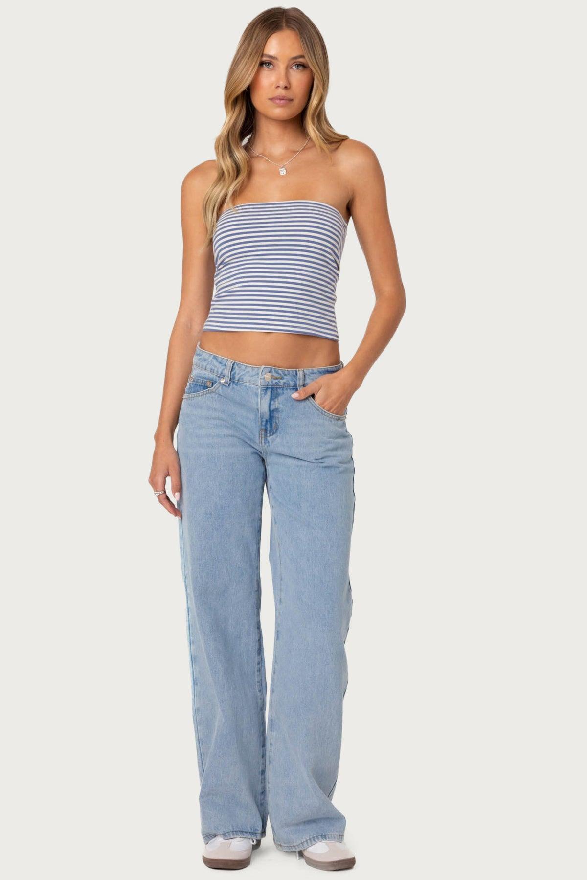 Raelynn Washed Low Rise Jeans Product Image