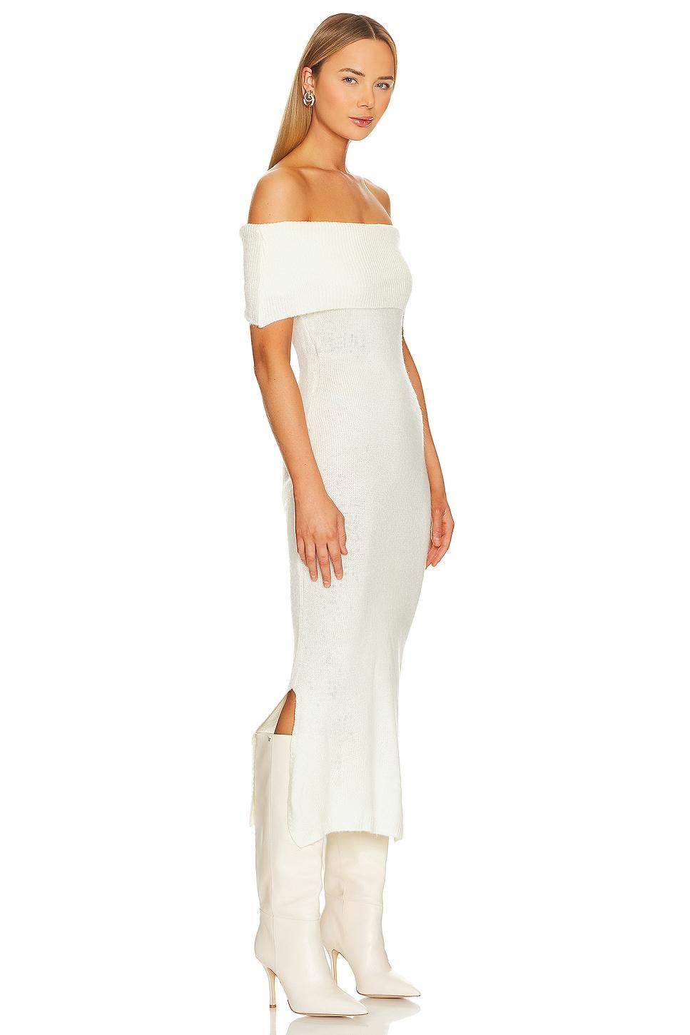 x REVOLVE Off Shoulder Sweater Midi Dress Product Image