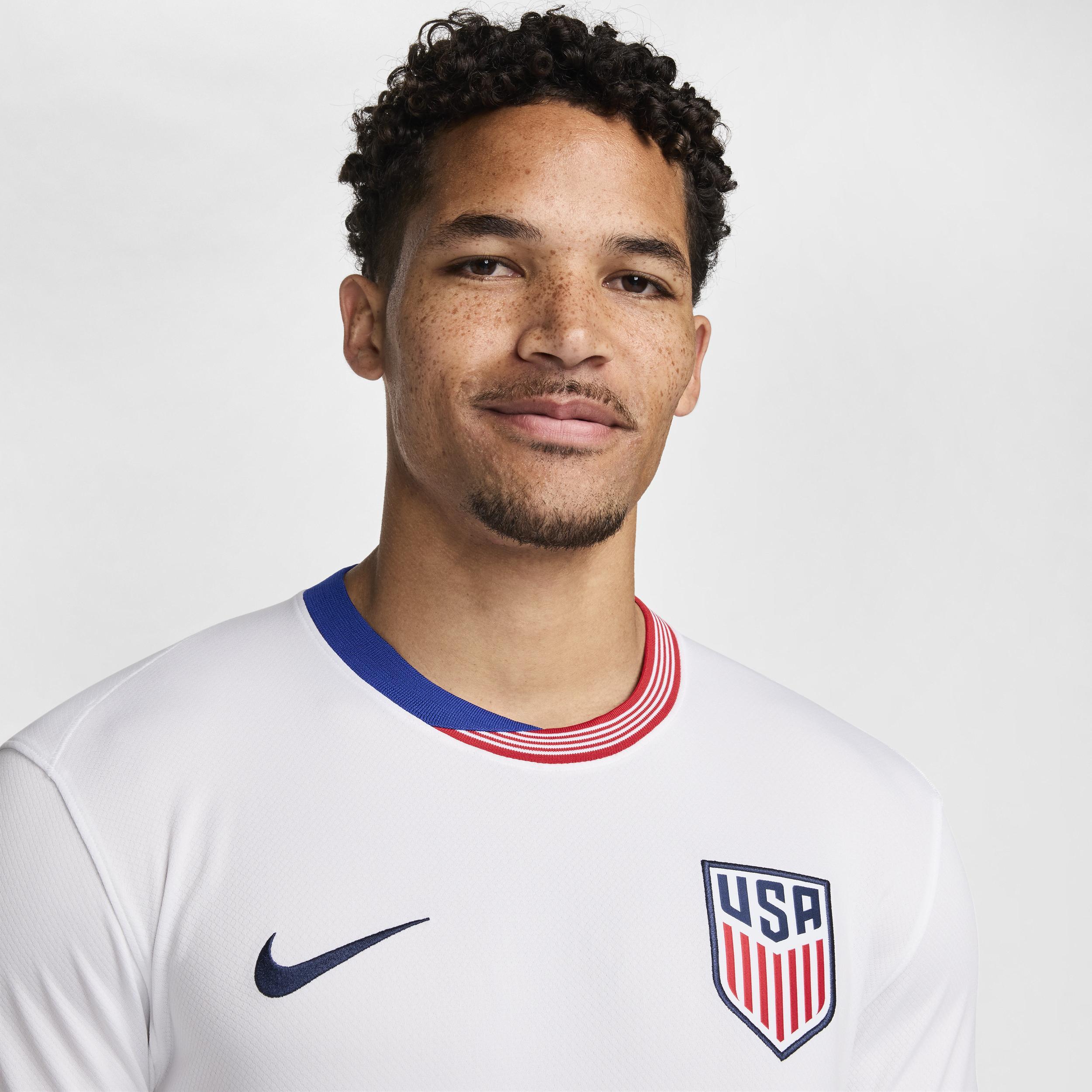 USMNT 2024 Stadium Home Nike Men's Dri-FIT Soccer Long-Sleeve Replica Jersey Product Image