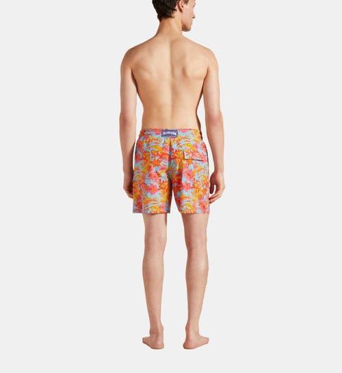 Mens Tahiti Flowers Swim Trunks Product Image