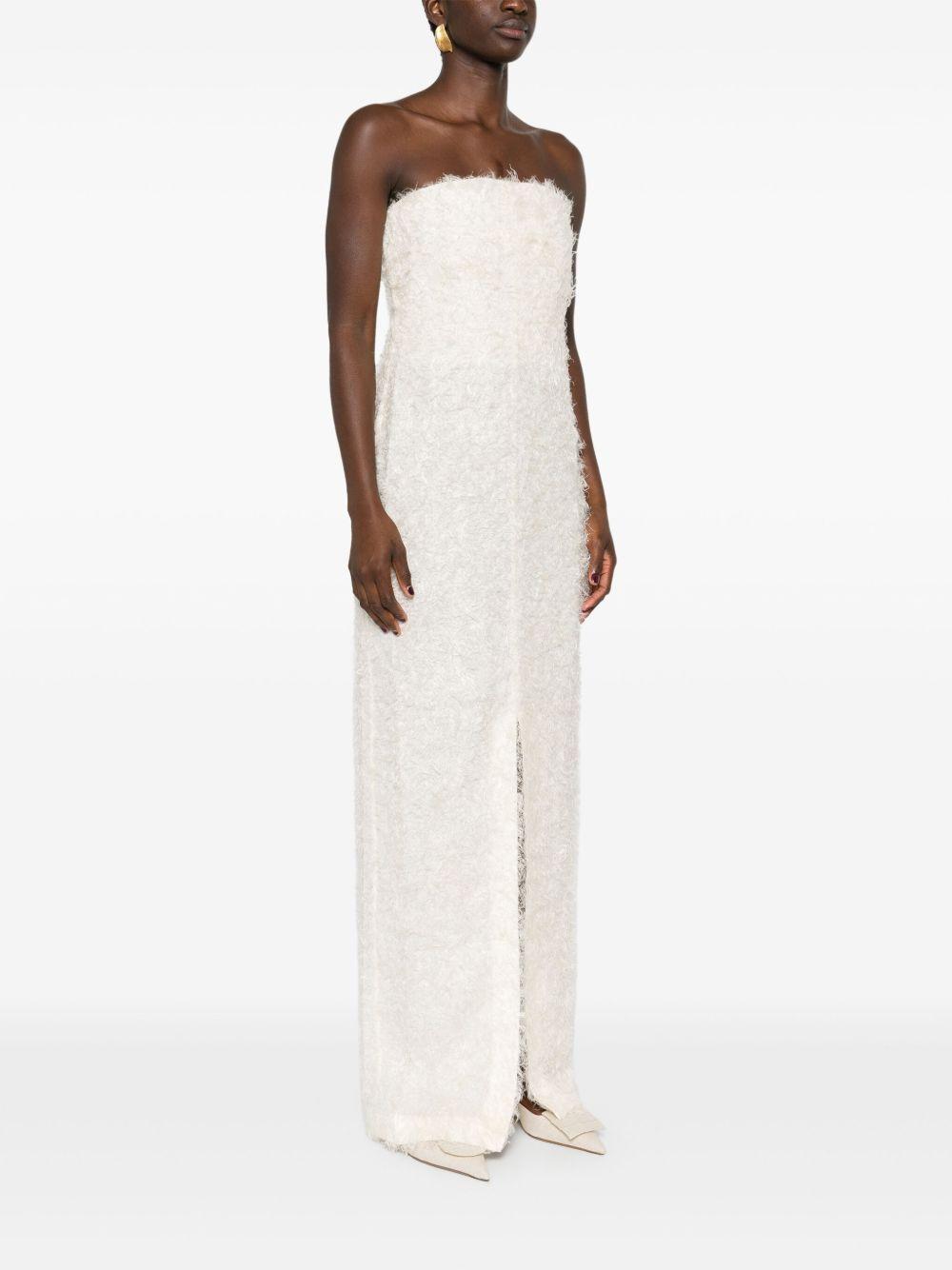 strapless fil-coupé dress Product Image
