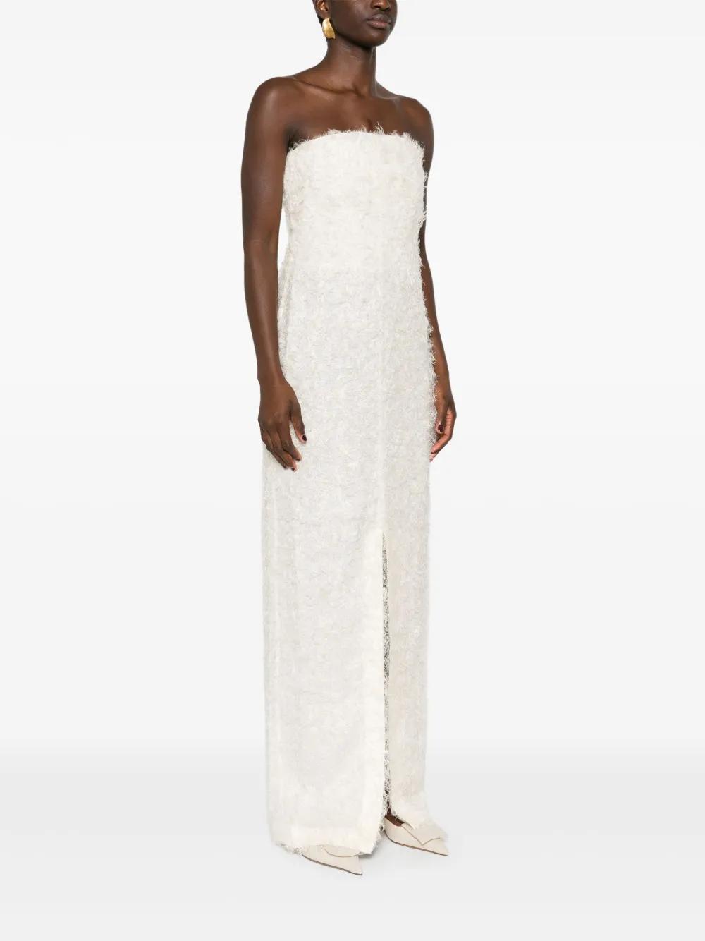 strapless fil-coupé dress Product Image