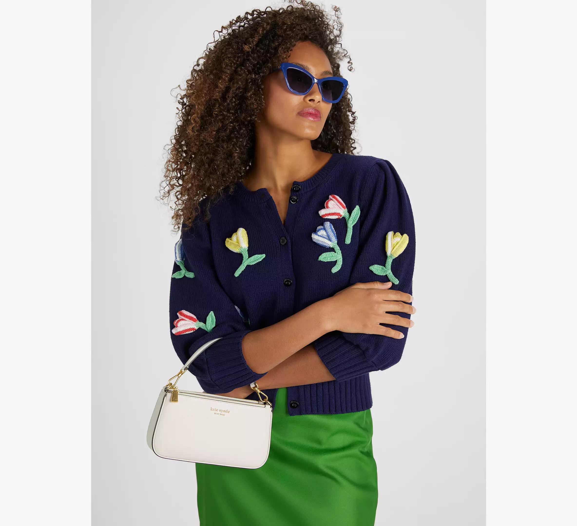 Womens Morgan Saffiano Leather Crossbody Bag Product Image