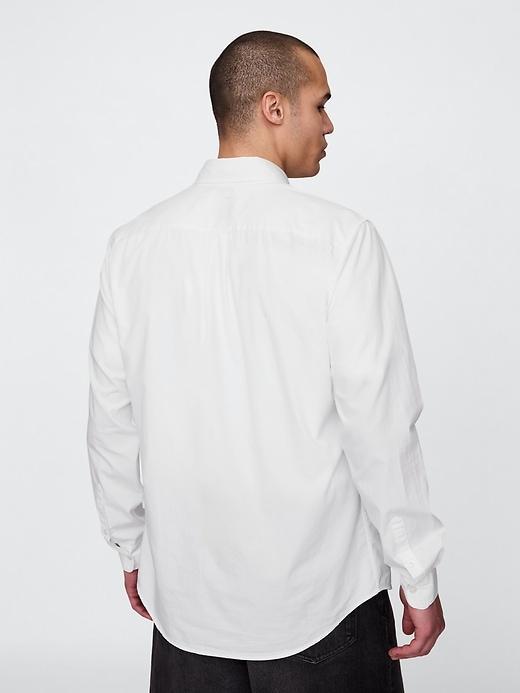 Organic Cotton Poplin Classic Shirt Product Image