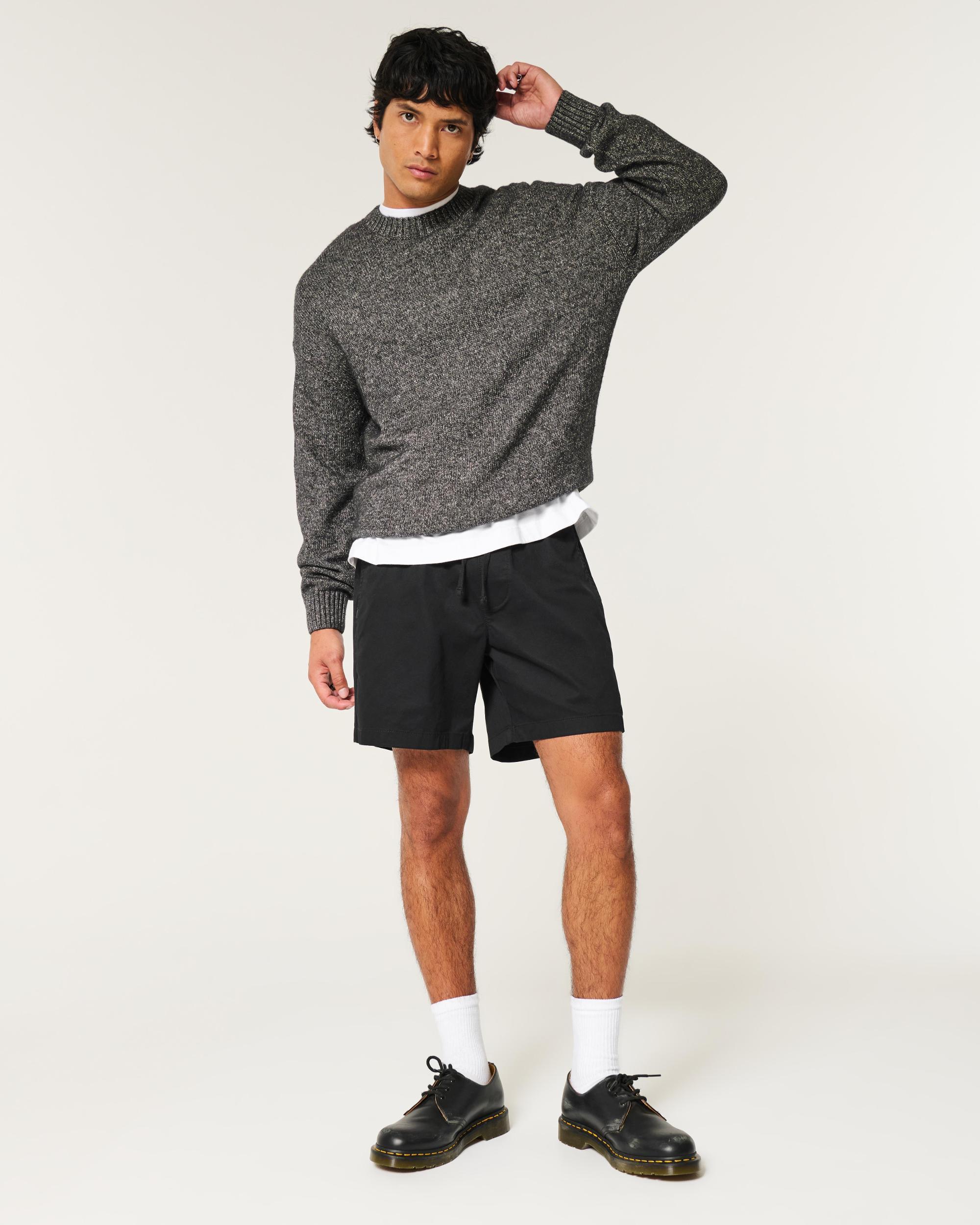 Twill Pull-On Shorts 7" Product Image