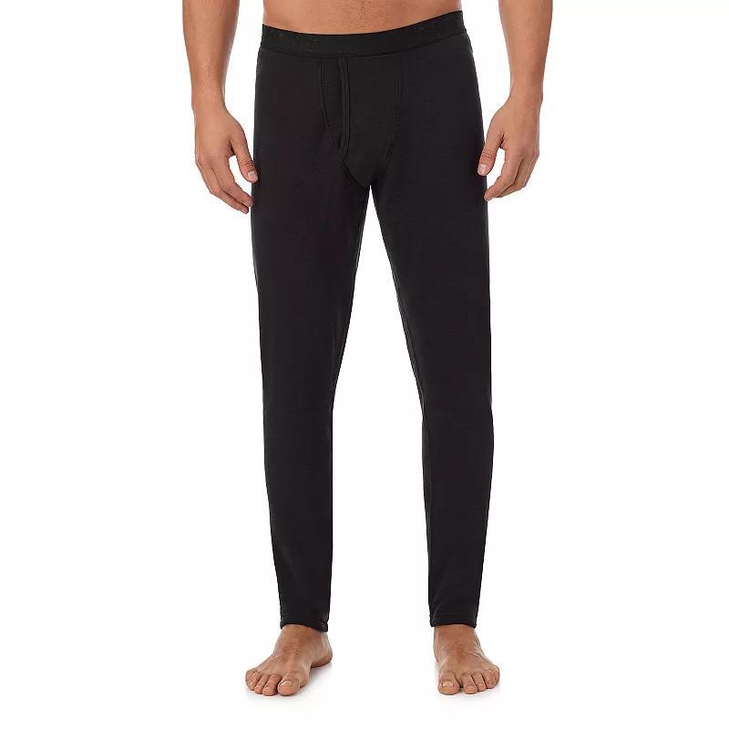 Mens Cuddl Duds Heavyweight ThermaBlend Performance Base Layer Pants Navy Grey Product Image