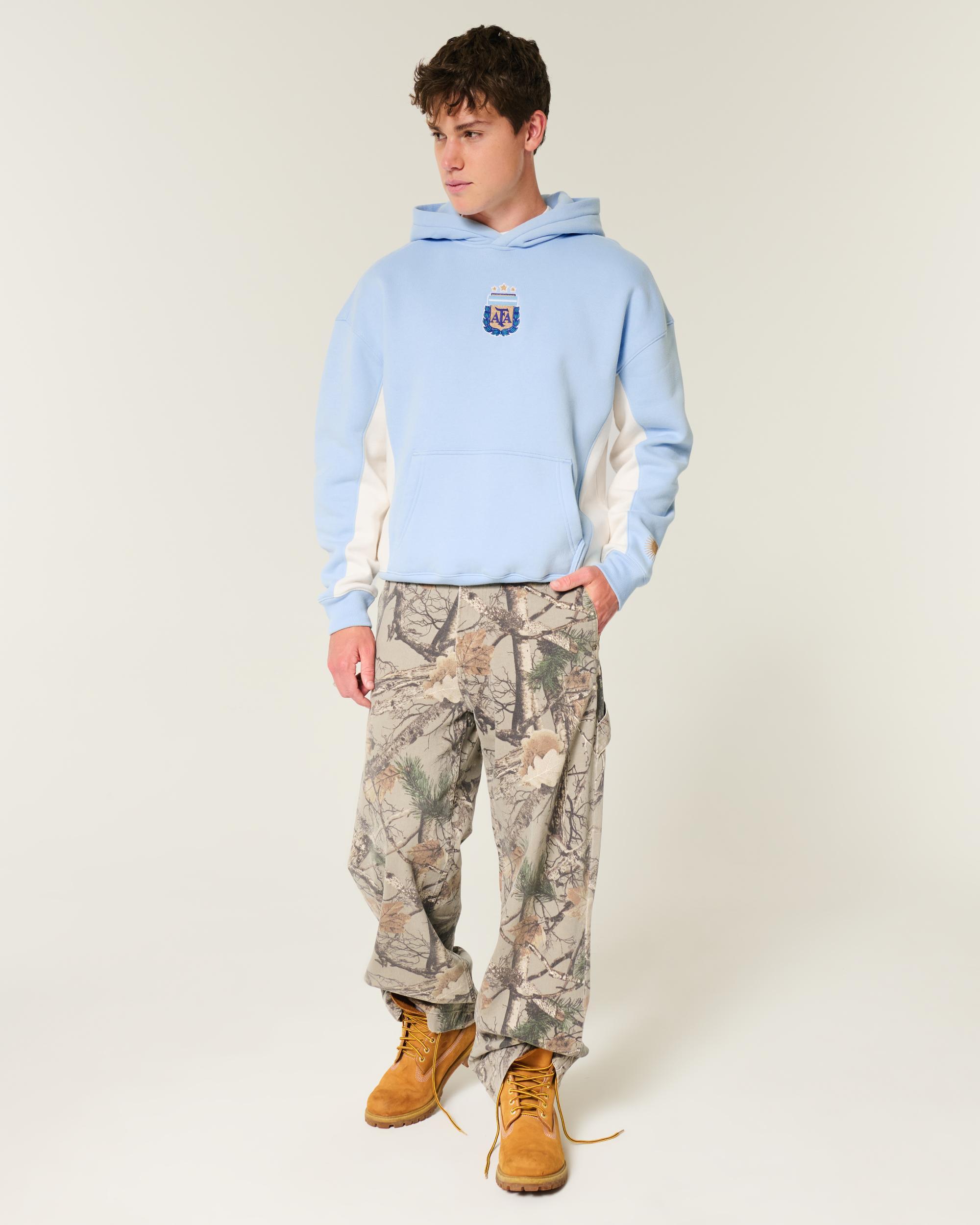 Relaxed Manchester City Graphic Hoodie Product Image