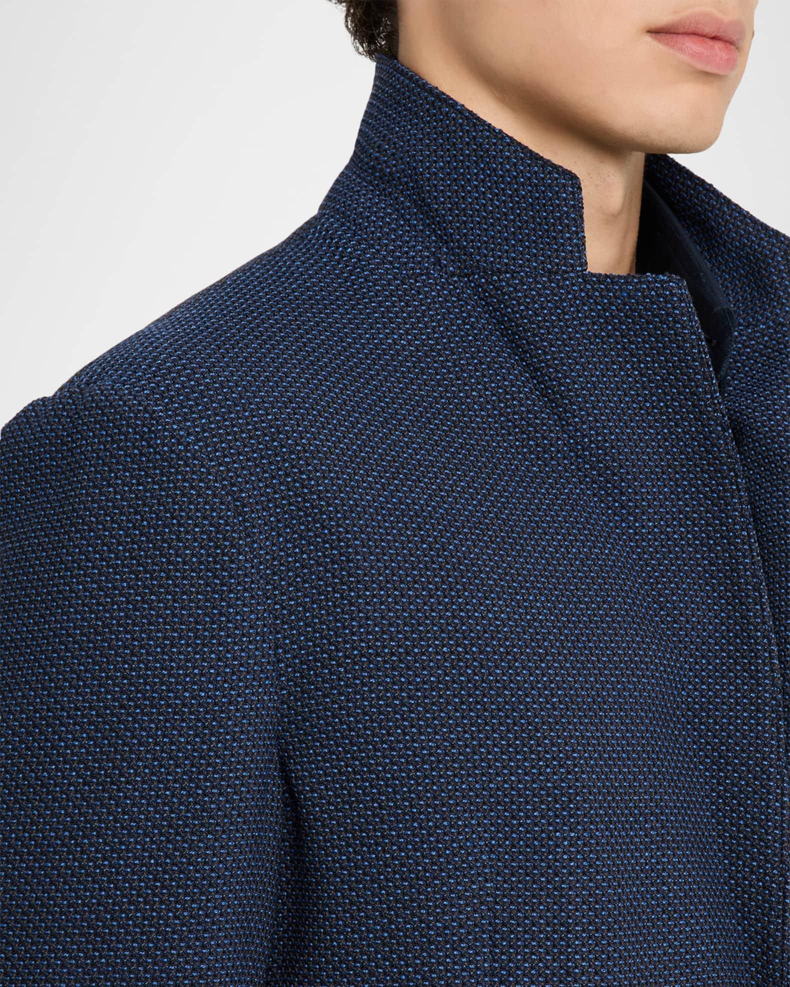 Men's Jacquard Wool Soft Sport Coat Product Image