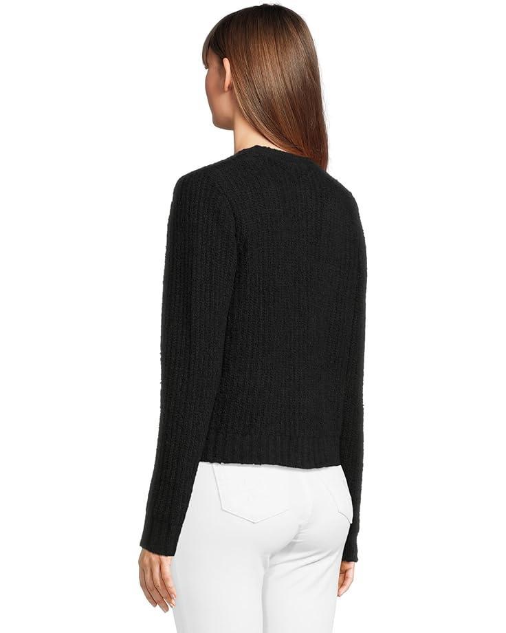 Washable Stretch Crepe Round Neck Long Vest Product Image