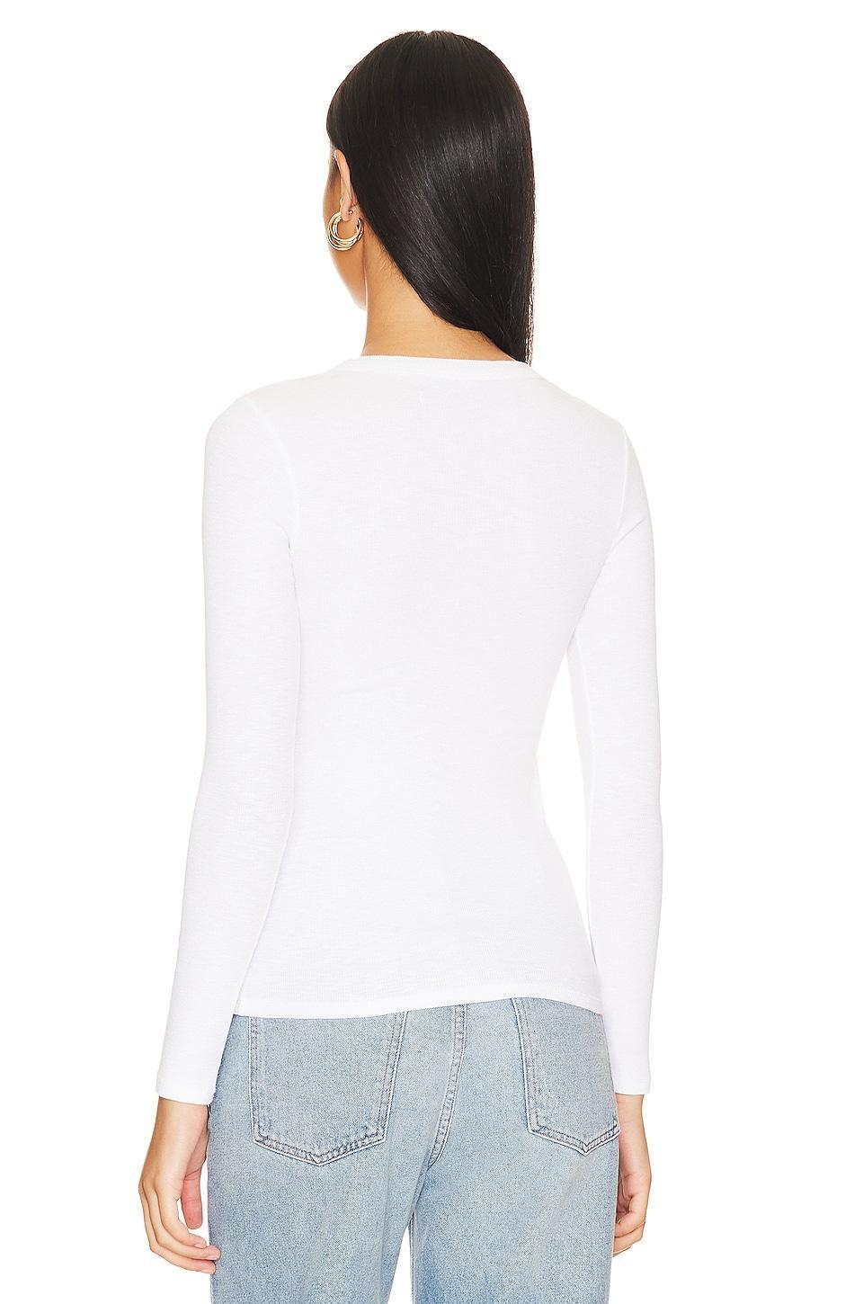 Textured Knit Crew Top Enza Costa Product Image