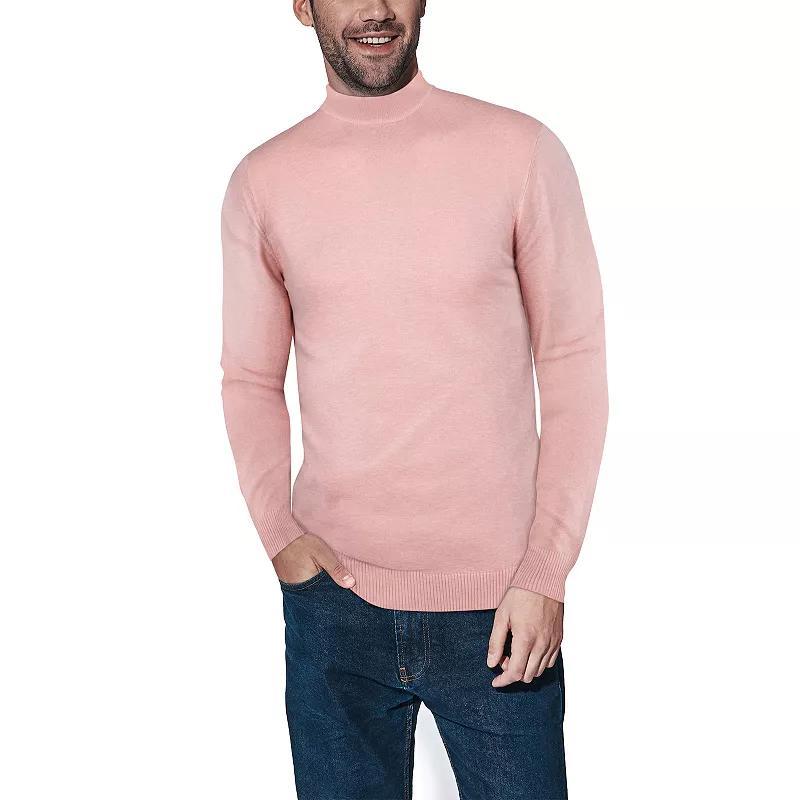 Men's Xray Regular-Fit Mockneck Sweater, Size: 3XL, Brown Product Image