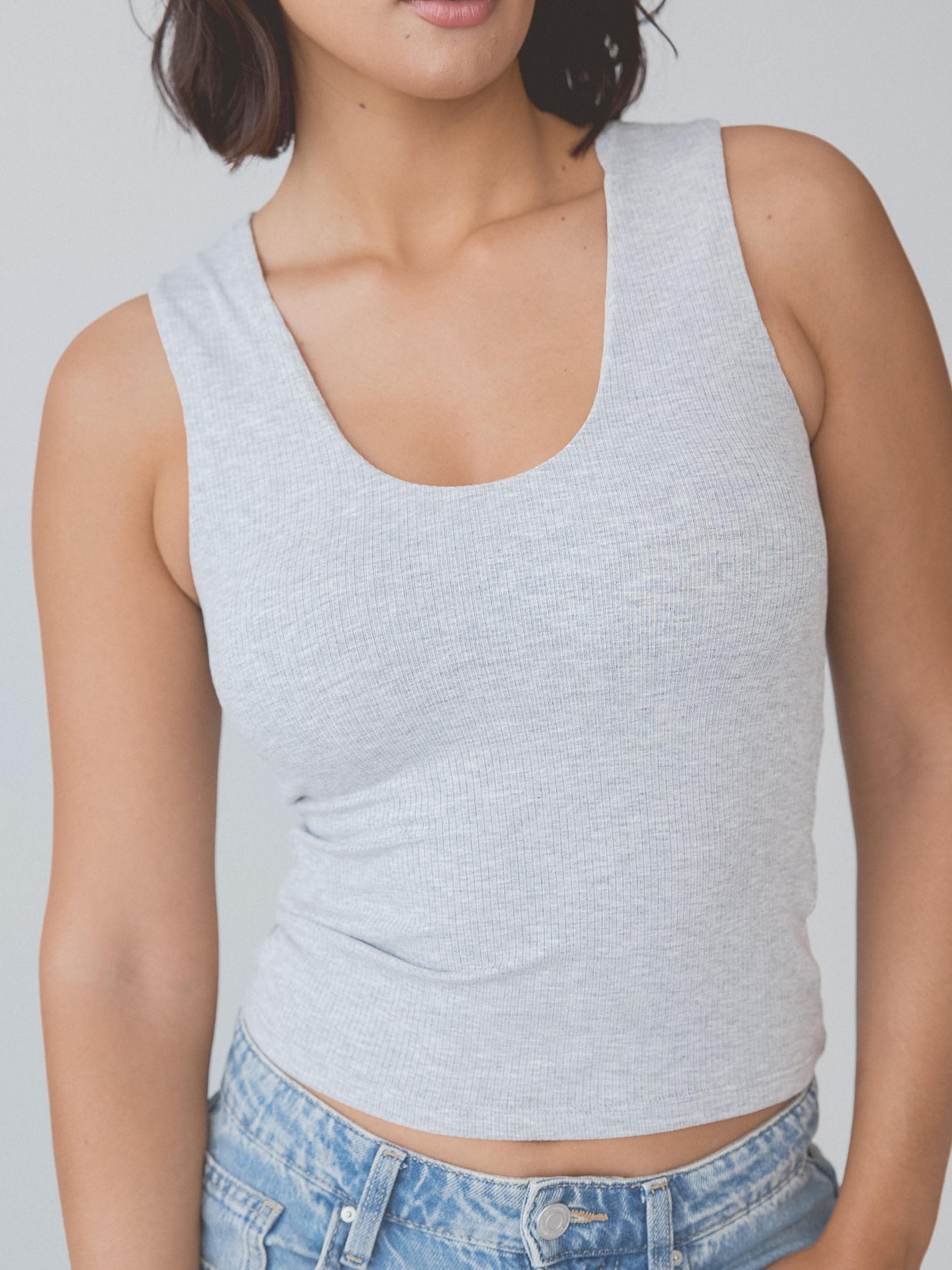 Ribbed Scoop Tank Brami Product Image