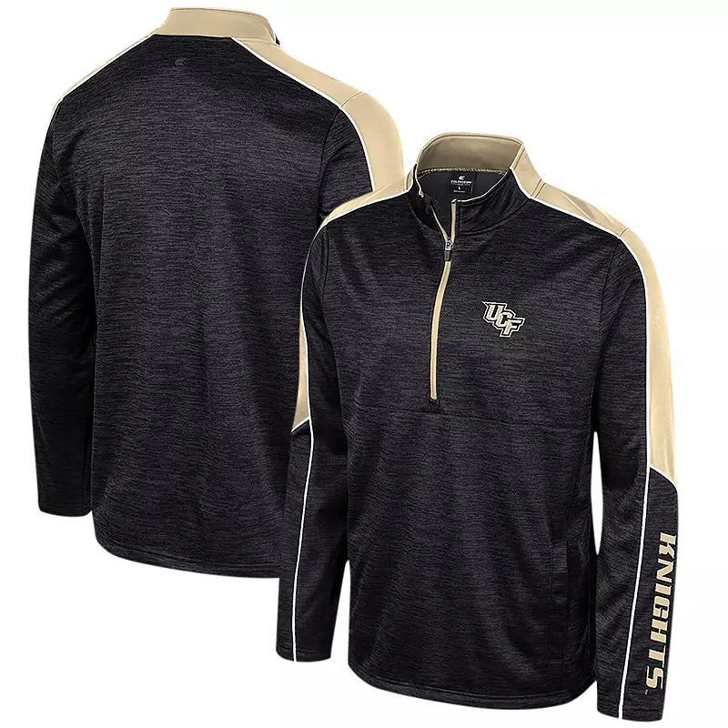 Men's Colosseum Garnet Boston College Eagles Marled Half-Zip Jacket, Size: Medium, Red Product Image