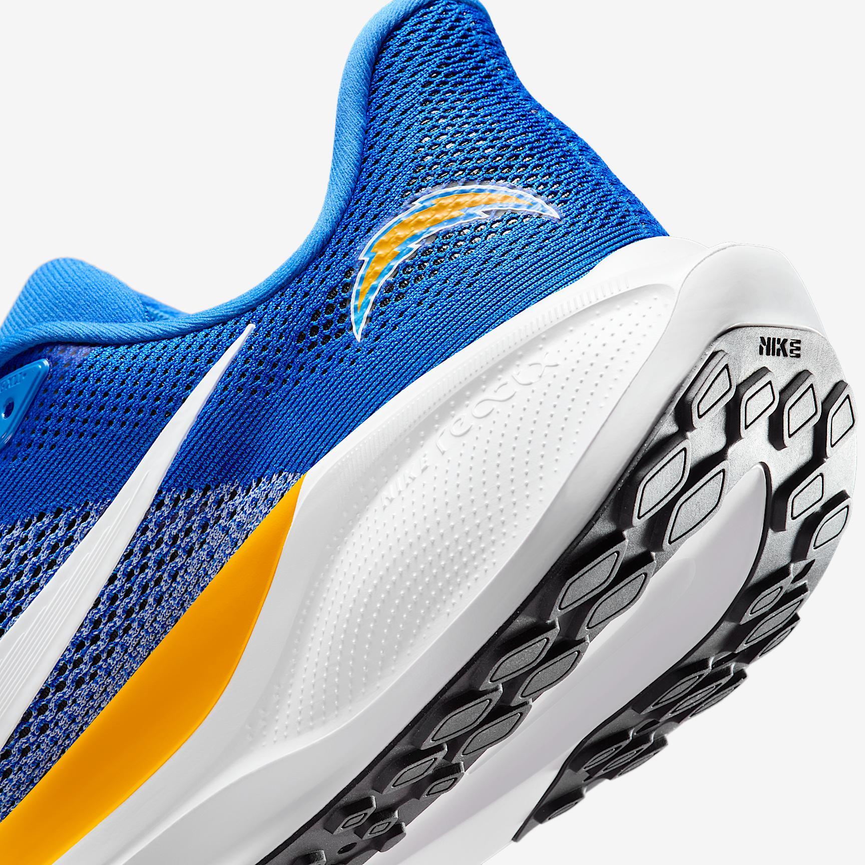 Los Angeles Chargers Pegasus 41 Men's Nike NFL Road Running Shoes Product Image