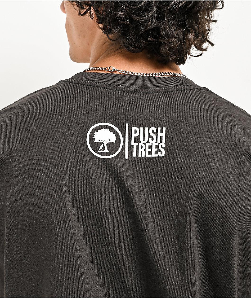 Push Trees Farmacy Charcoal T-Shirt Product Image