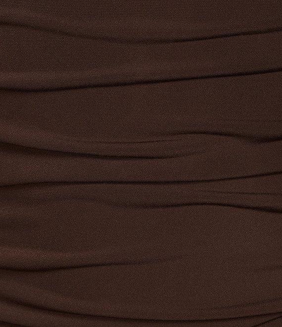 Honey and Rosie Off The Shoulder Long Sleeve Drop Waist Dress Product Image