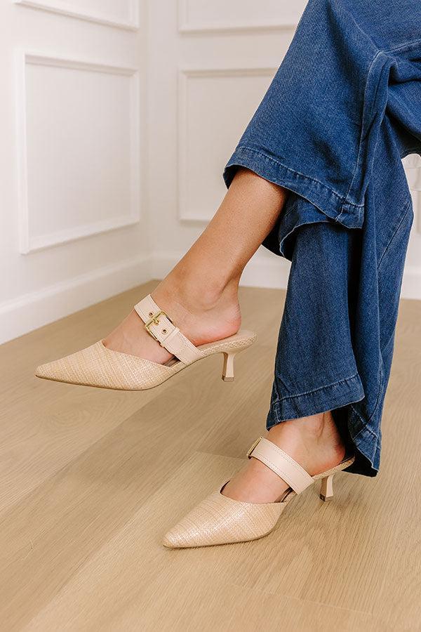 The Gianna Raffia Woven Heel Product Image
