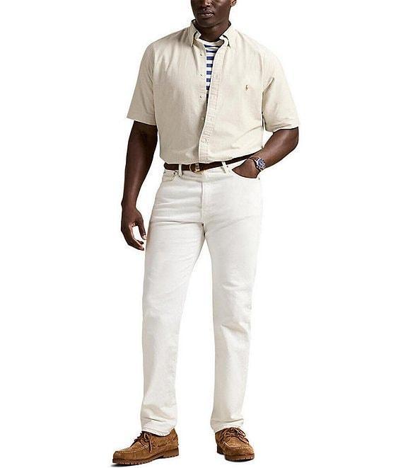 Polo Ralph Lauren Big & Tall Short Sleeve Oxford Woven Shirt Product Image