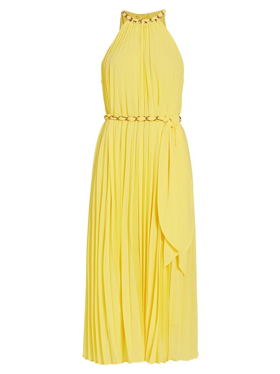 Womens Sunray Pleated Dress Product Image