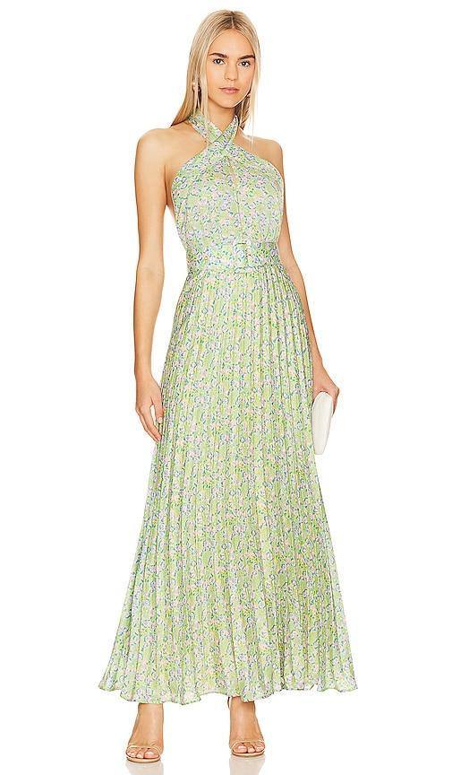 Plisse Halterneck Dress byTiMo Product Image