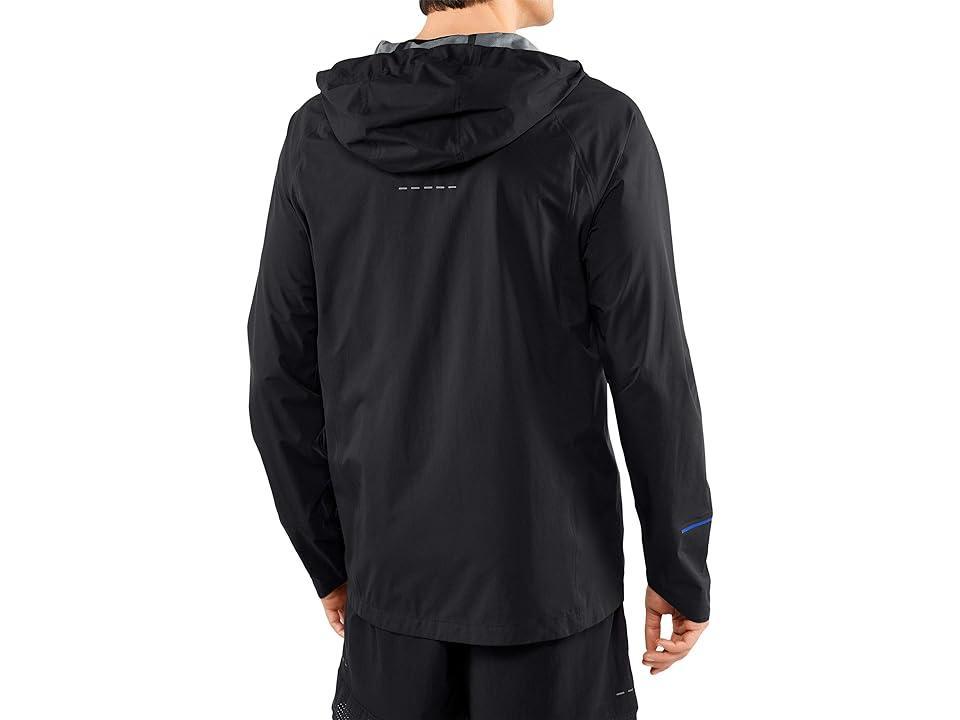 Mens Water-Resistant Hooded Running Jacket Product Image