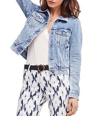 Free People Rumors Denim Jacket Black XS Product Image