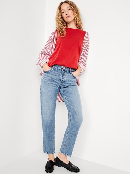 Oversized EveryWear Tunic T-Shirt Product Image