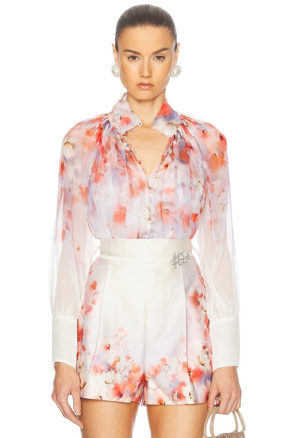 Crush Smock Blouse Product Image