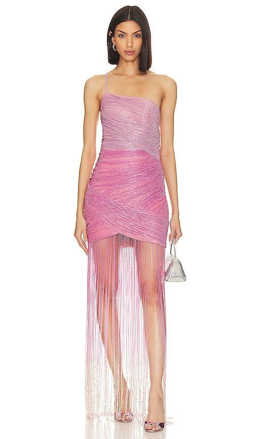 PatBO Ombre Beaded Gown Pink. (also in ). Product Image