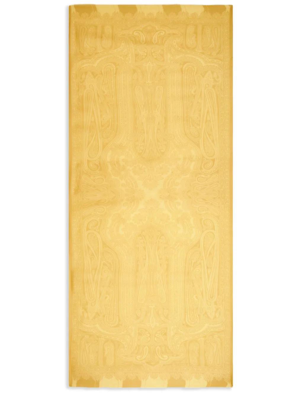 ETRO Paisley-print Scarf In Yellow Product Image