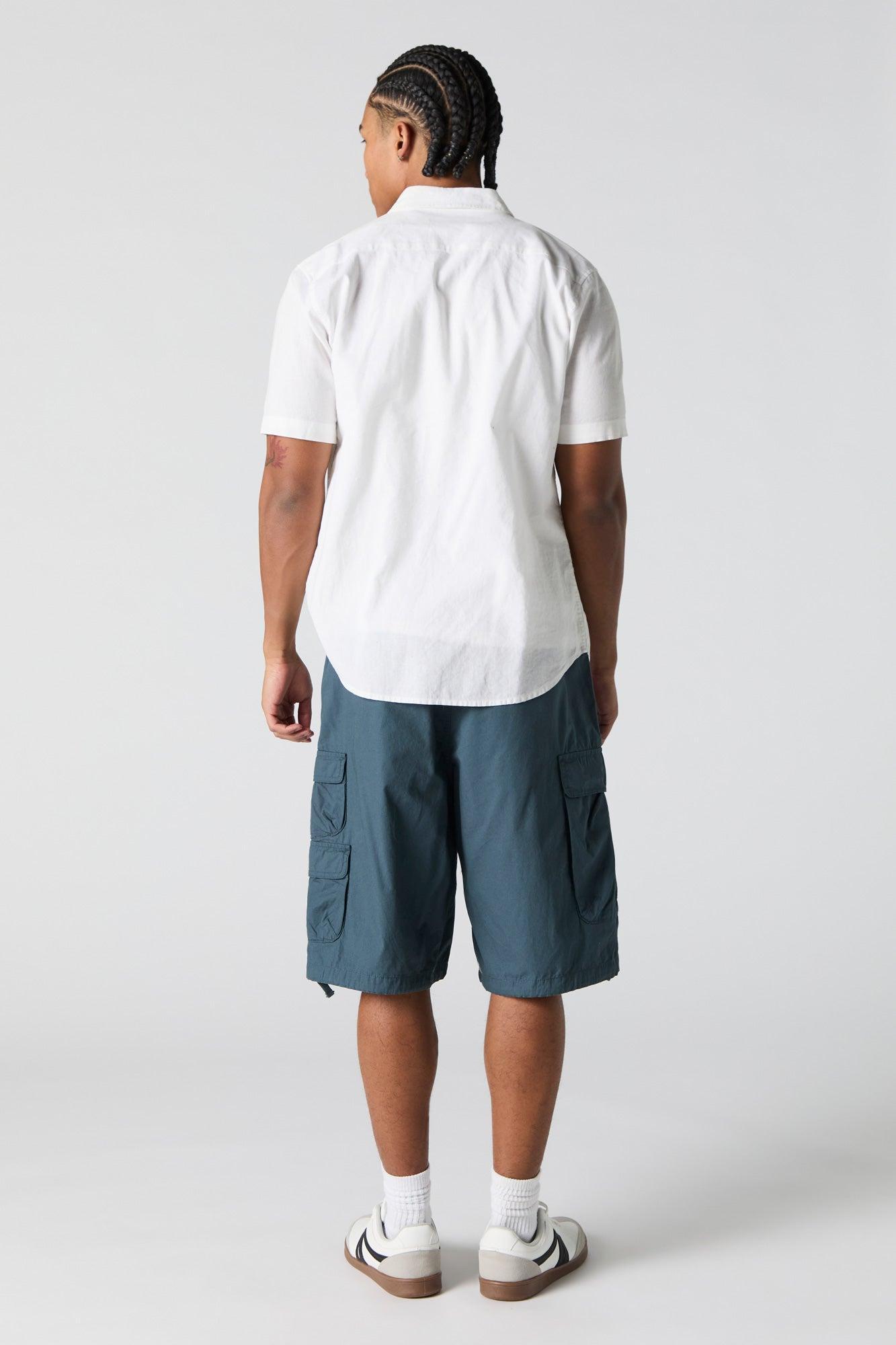 Poplin Longline Cargo Short Male Product Image