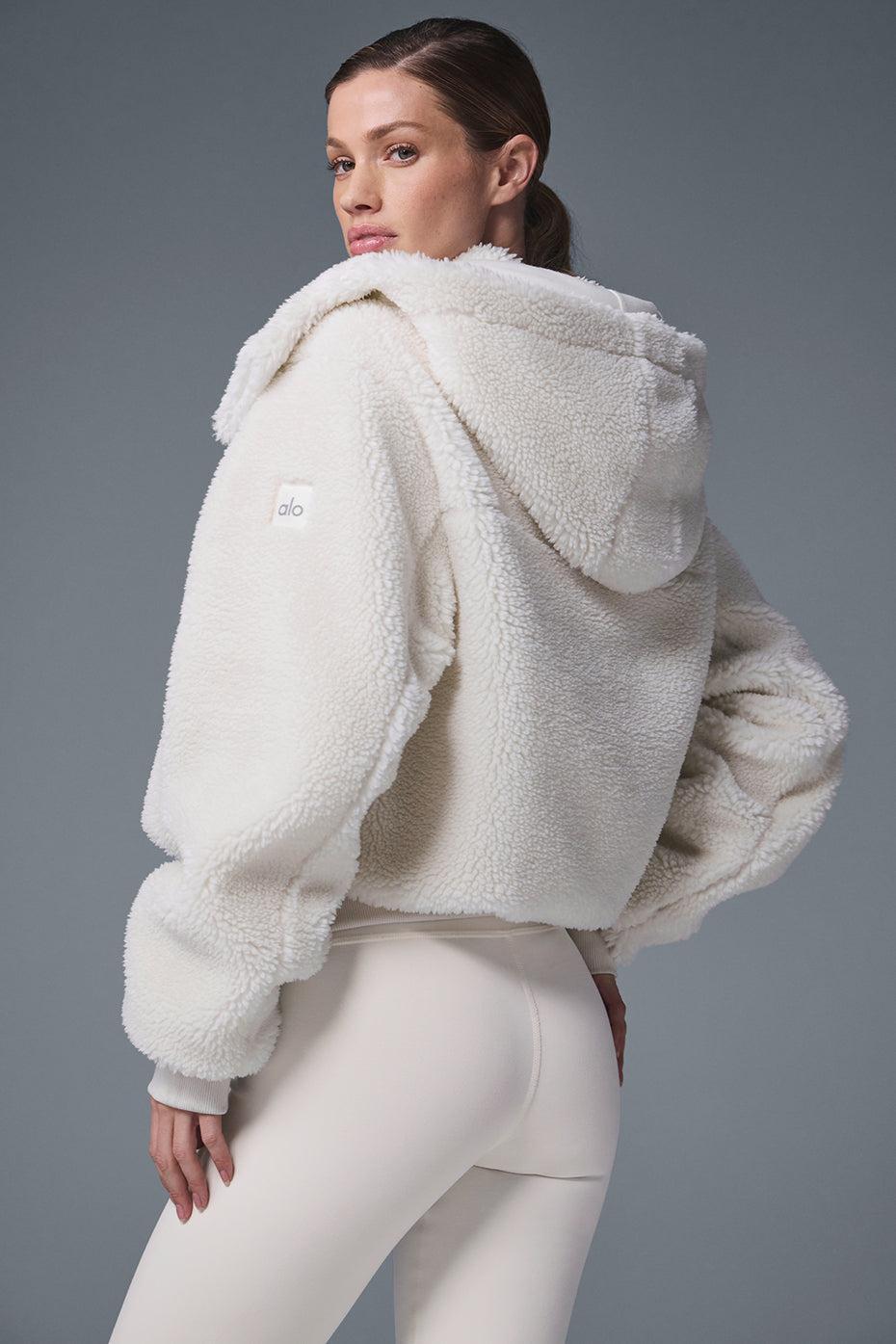 Alo Yoga Foxy Sherpa Hooded Jacket Product Image