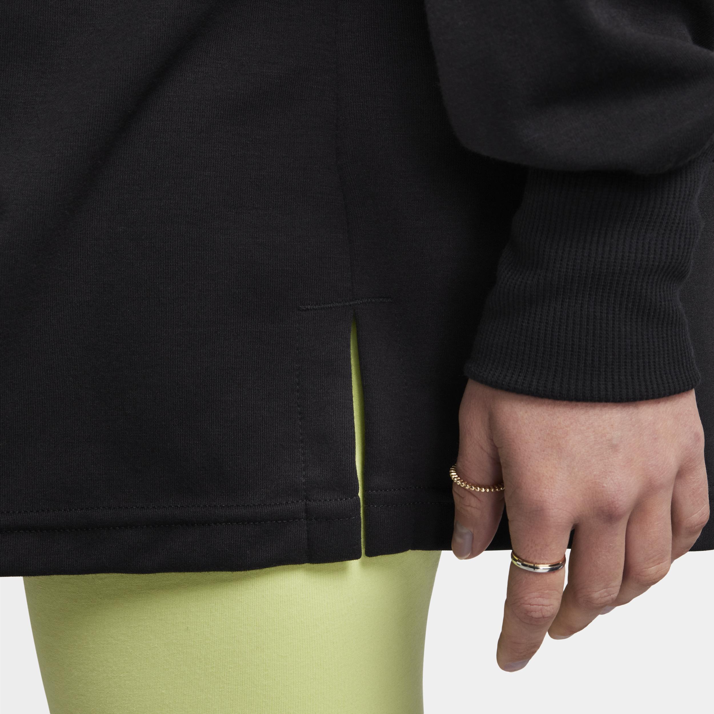 Nike Essential oversized long sleeve polo Product Image