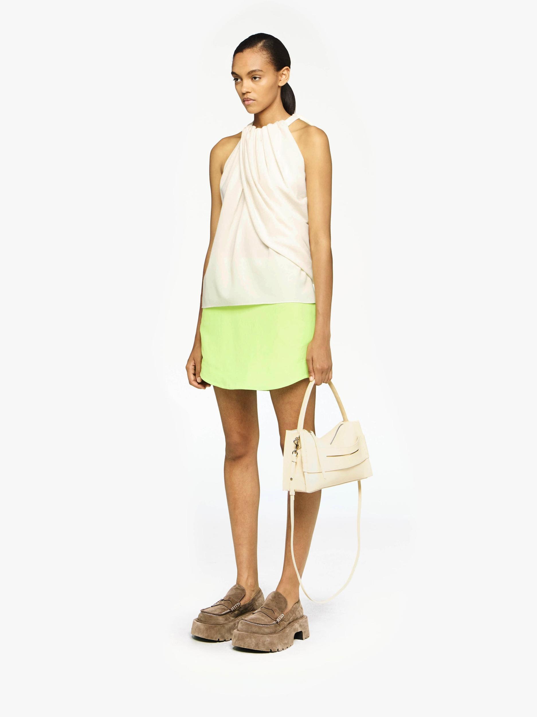 TWISTED DRAPE HALTER TOP Product Image
