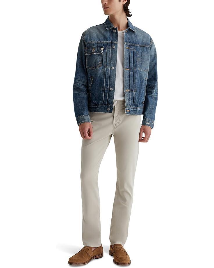 Everett Slim Straight Linen Pant Product Image