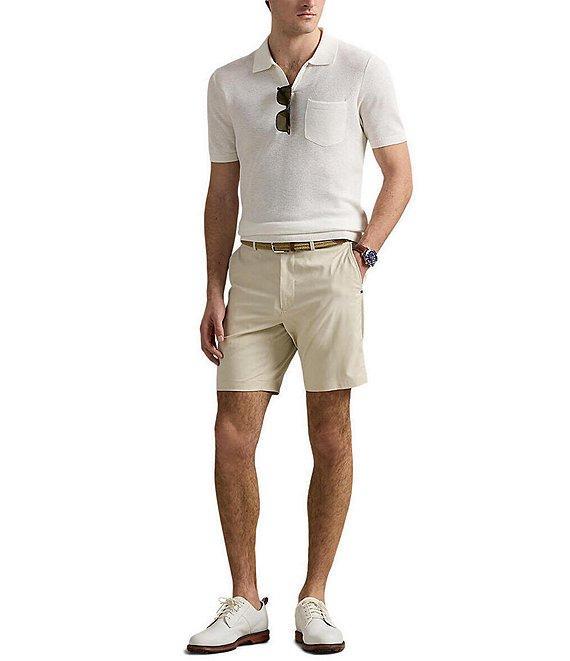 Polo Ralph Lauren RLX Golf Mesh-Knit Performance Stretch Short Sleeve Sweater Polo Shirt Product Image