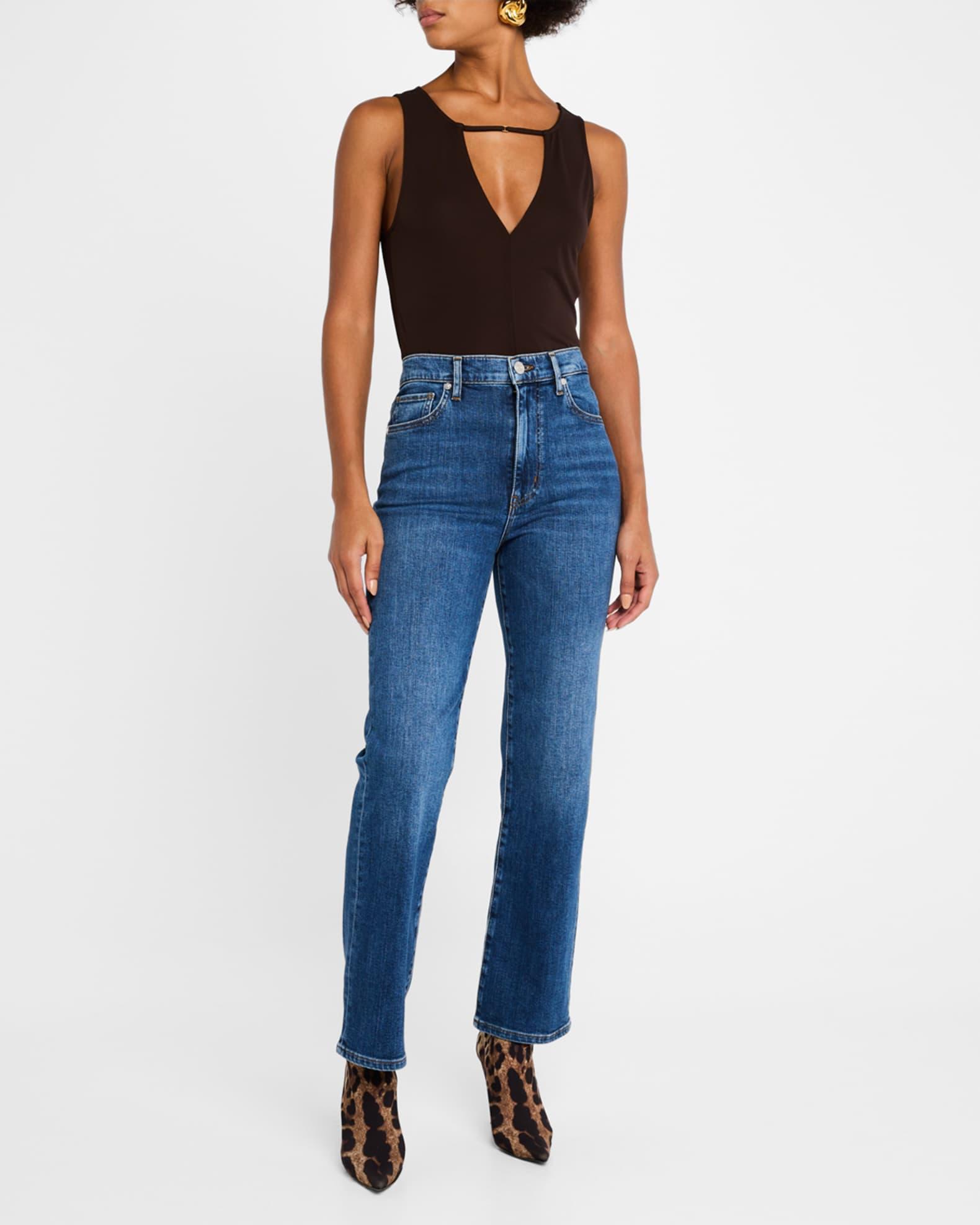 Le Sleek Straight Jeans Product Image