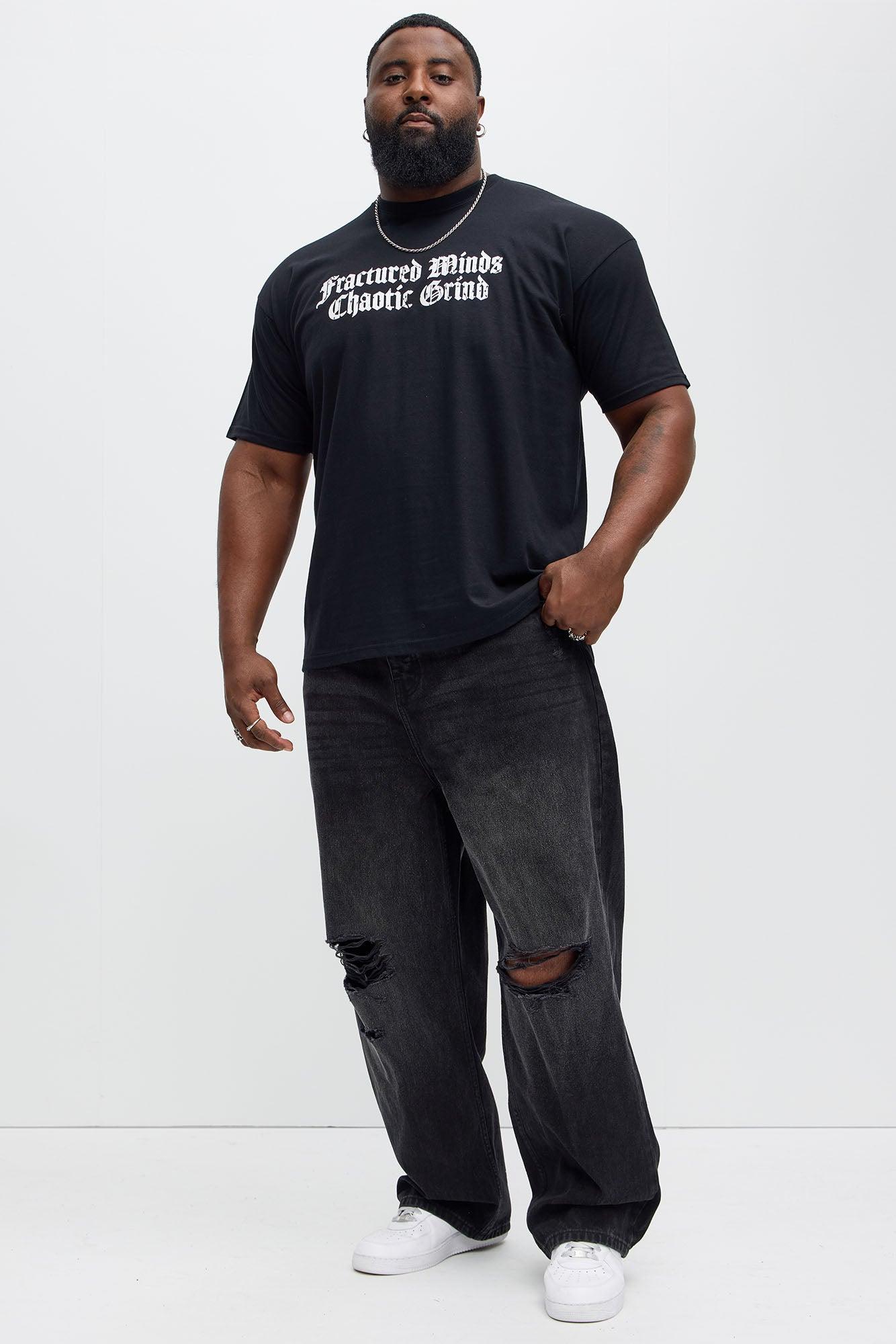 Fractured Minds Short Sleeve Tee - Black Product Image
